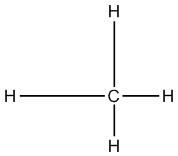 Methane with weird length bonds